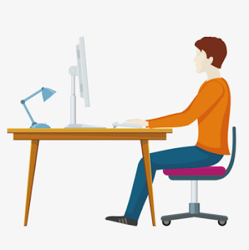 Download Free png look at the computer boy, Com - DLPNG.com