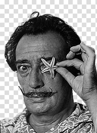 Download Free png salvador dali holding seastar - DLPNG.com