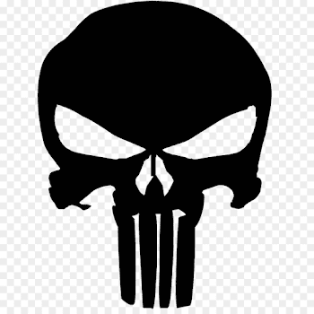 Download Free png The Punisher Decal - skull png download - 1600 ...