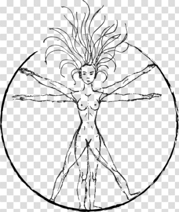Download Free png Vitruvian Woman By Victoria Borodinova With ...