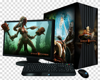 Download Gaming Computer PNG Transparent Image For Designing ...