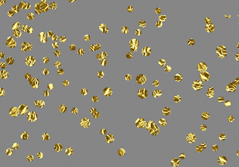 Download Gold Confetti Border Png Png Library Stock - Gold ...