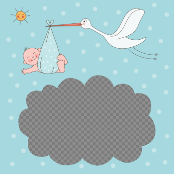 Download HD Baby Background Themes Clipart Infant - Baby ...