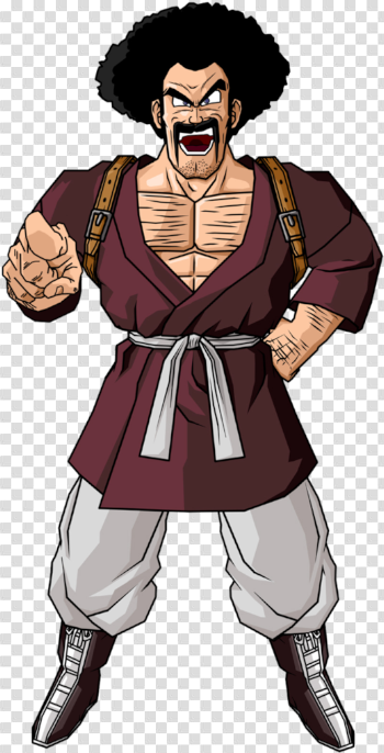 Download HD Hercule Png - Mr Satan Super Saiyan 4 Transparent PNG ...