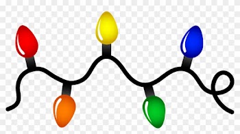 Download Holiday Clip Art - String Of Christmas Lights