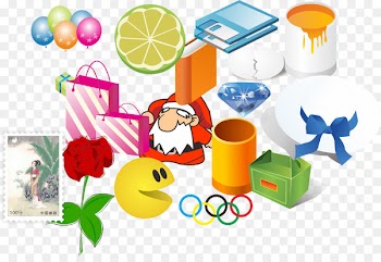 Download Icon - balloon,orange,floppy disk,Paint Bucket,Bag,book,Santa Claus,hat,mailbox,Olympic five comic,Rose,stamp,egg,diamond,Smiley icons,Pen barrel 