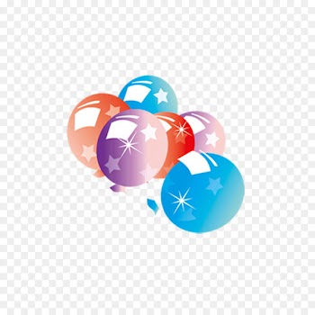 Download Icon - Colored balloons 