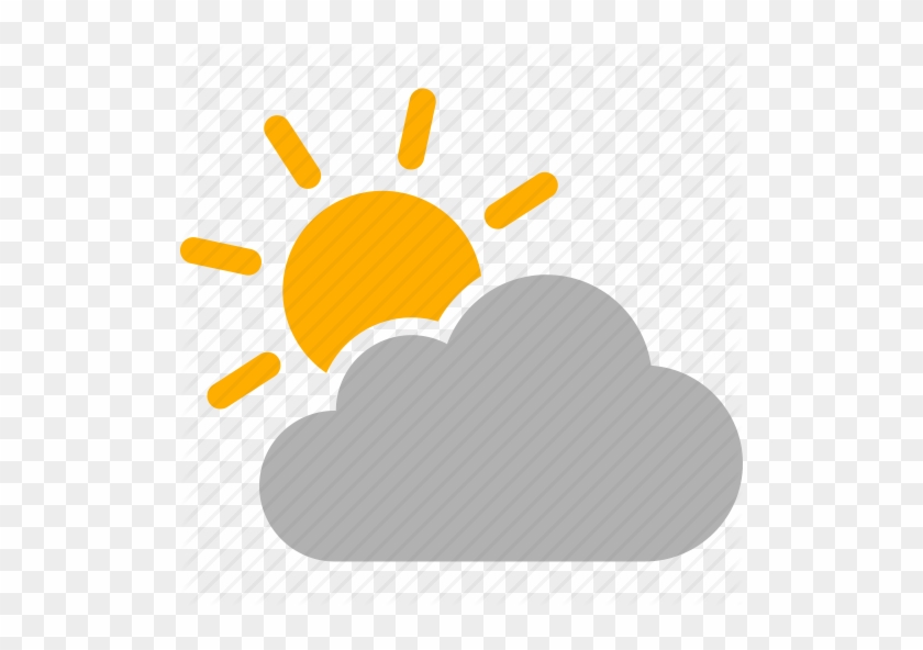 Download Icon - Mostly Cloudy Weather Icon