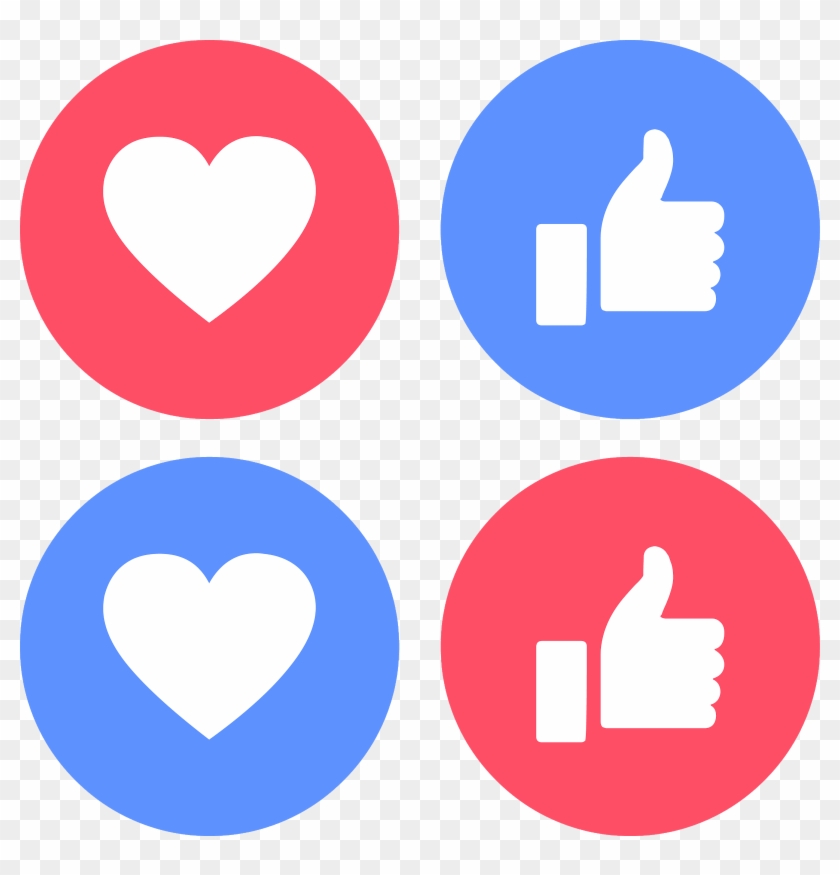 Download Icons Like Love Facebook Svg Eps Png Psd Ai - Emoticones De Facebook Png