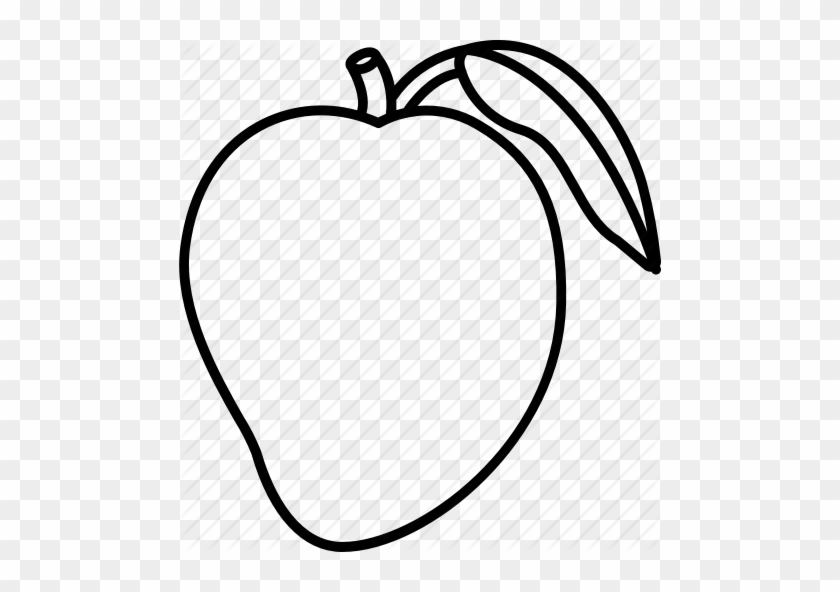 Download Mango Out Lines Clipart Mango Fruit Clip Art - Outline Images Of Mango