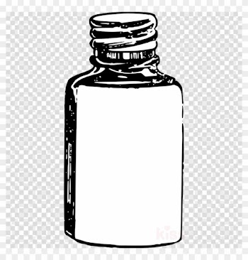 Download Medicine Bottle Black And White Clipart Tablet - Medication Bottle Clip Art