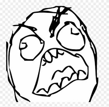 Download Meme Coloring Pages - Troll Face Angry Png