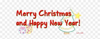 Download Merry Christmas Text Free Png Photo Images - Merry Christmas And Happy New Year Png