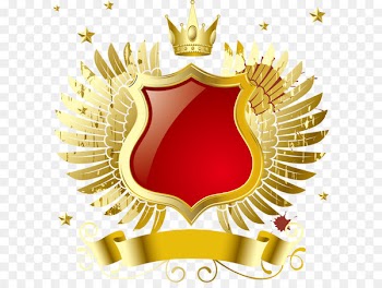 Download MP3 Computer file - Vector golden wings crown badge 