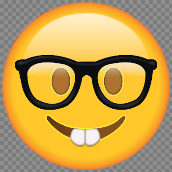 Download Nerd with Glasses Emoji | Emoji | Emoji pictures, Emoji ...