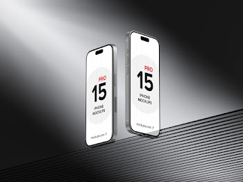 Download Nexus iPhone 15 Pro Mockups - High-Quality Designs for Your Projects