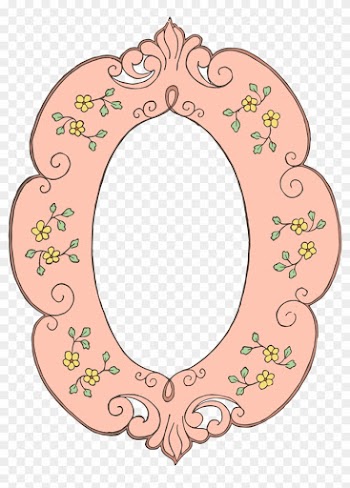 Download Pink / Peach Vintage Frame Clip Art - Blue Vintage Frames Vector Png
