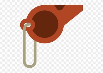 Download Png File - Soccer Whistle Vector Png