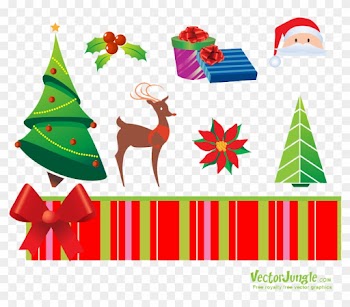 Download Png Image Report - Merry Christmas Rectangle Magnet