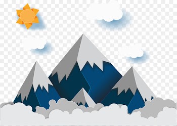 Download Poster - Origami iceberg effect 