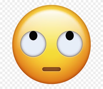 Download Rolling Eyes Iphone Emoji Jpg - Whatsapp Emoji Rolling Eyes