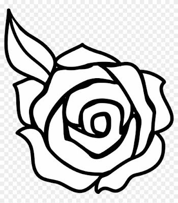 Download Rose Clip Art - Beginner Rose Drawing Easy