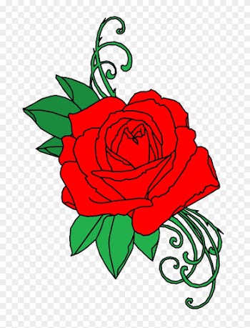 Download Rose Tattoo Transparent - Rose Tattoo Png