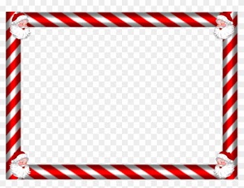 Download Santa Frame Clipart Santa Claus Christmas - Christmas Png Photo Frame