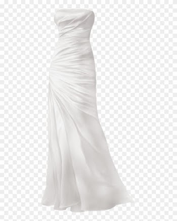 Download Simple Wedding Dress Clipart Png Photo - Simple Wedding Dress Transparent