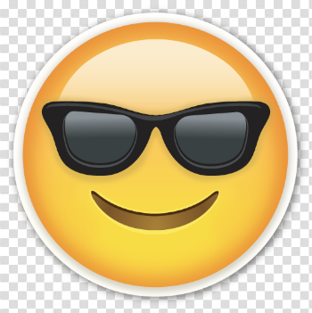 Download Smiling Face with Sunglasses Cool Emoji PNG - Free ...