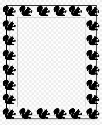 Download Squirrel Clip Art Border Clipart Squirrel - Clip Art Squirrel Borders