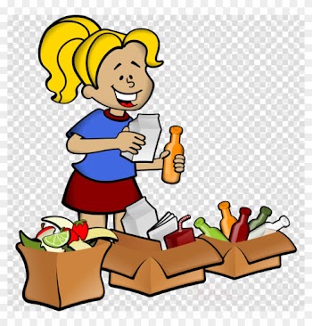 Download Taking Care Of The Environment Clipart Natural - Separating Trash Clipart