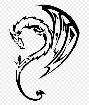 Download - Tribal Dragon, HD Png Download - 752x1063(#283894 ...