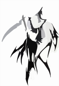 Download Tribal Grim Reaper Tattoo Wicked Cool At Clipart PNG Free ...