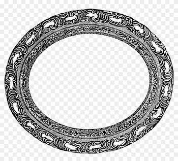 Download Vintage Oval Frame Clip Art Image - Vintage Picture Frame Clip Art