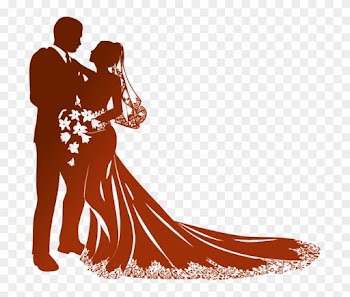 Download Wedding Free Png Photo Images And Clipart - Wedding Couple Silhouette Png