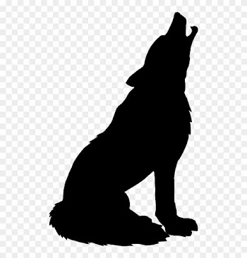 Download Wolf Howling Clipart - Silhouette Of A Wolf