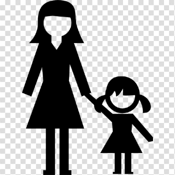 Download Woman And A Small Girl Png Image 82986 For Designing ...