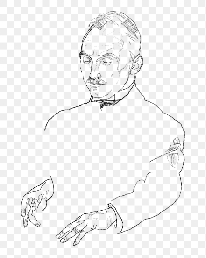 Dr. Koller png sticker, line | Free PNG Illustration - rawpixel
