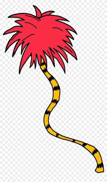 Dr Seuss Clip Art - Truffula Tree Clip Art