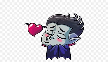 Dracula VKontakte Sticker Telegram Art - dracula eye 
