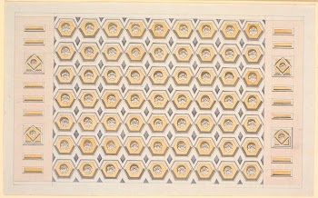 Draft ceiling with hexagonal cassettes | Free Photo - rawpixel