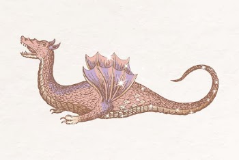 Dragon aesthetic clipart, mythical creature | Free PSD Illustration - rawpixel