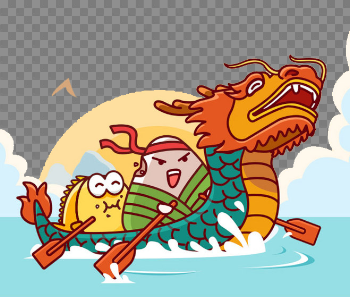 Dragon Boat Festival PNG Image Transparent Background