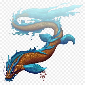 Dragon Butterfly Koi Goldfish Porpoise - dragon 