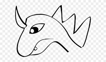 Dragon Head Clip Art At Bclipart Com Vector Clip Art - Dragon Head Drawing Easy