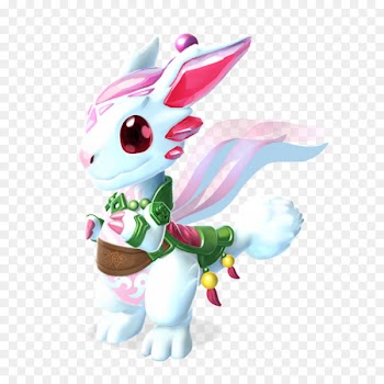 Dragon Mania Legends Moon rabbit - the round moon rabbit 