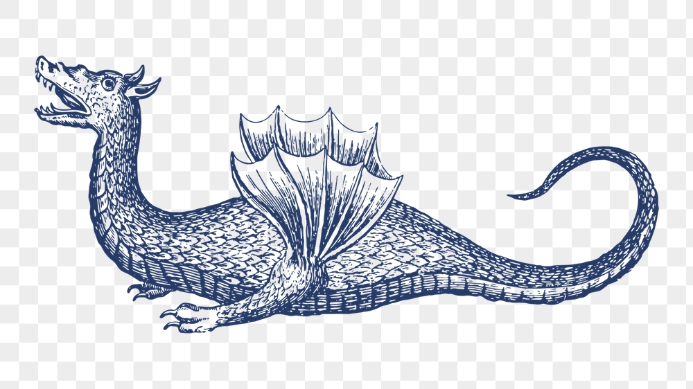 Dragon png sticker, mythical creature | Free PNG Illustration - rawpixel