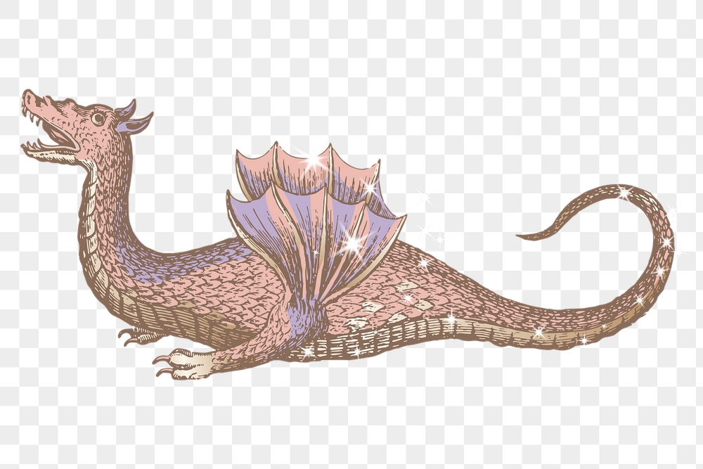 Dragon png sticker, mythical creature | Free PNG Illustration - rawpixel