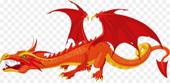 Dragon Royalty-free Clip art - Red Dragon png download - 1024*494 ...